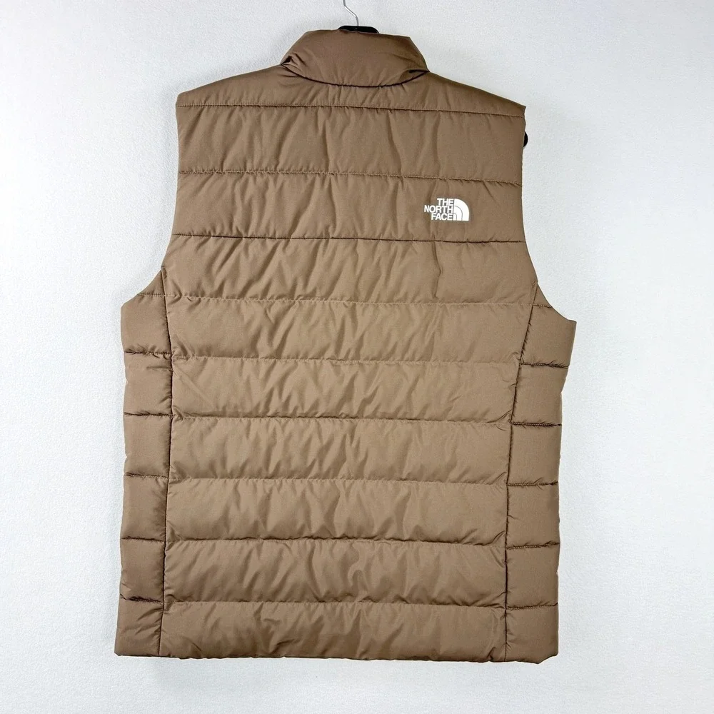 The‎ North Face Aconcagua 3 Down Vest Size M Mens Smokey Brown NEW